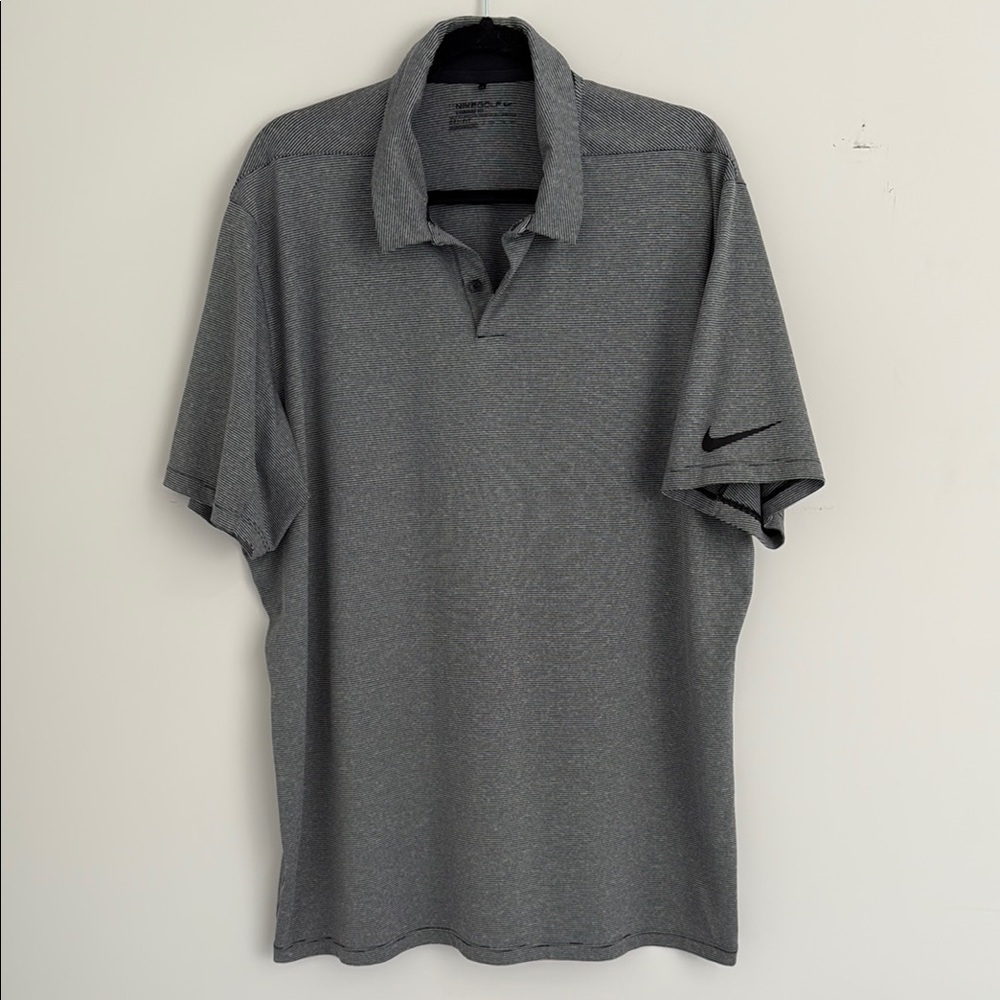 Nike Size XXL Men's Gray Polo Shirt